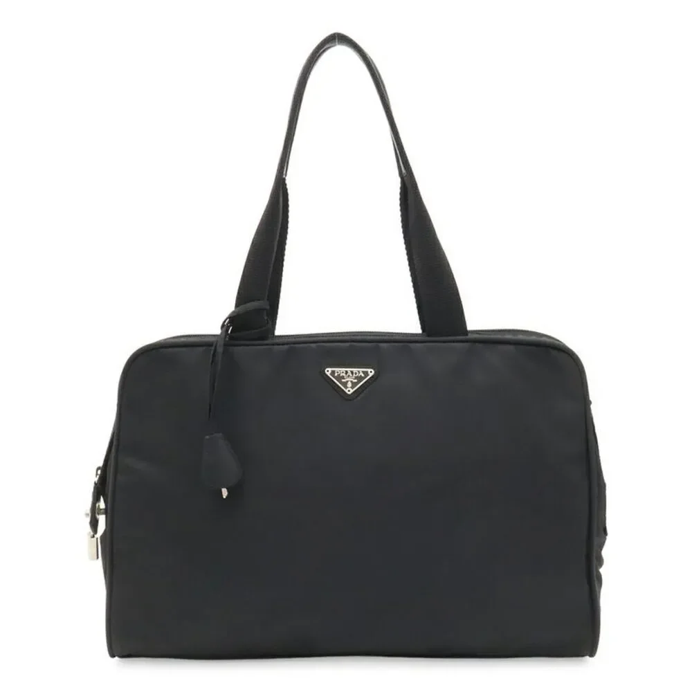 Prada Triangle Logo Briefcase